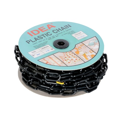 Vestil BLACK PLASTIC CHAIN BARRICADE 590 IN PCB-B-CN